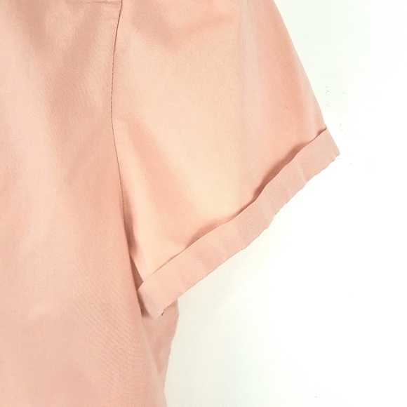 New York & Company Short Sleeve Button Down Top - Picture 3 of 4